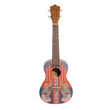 Ukelele Concierto Bamboo Vintage Bu-23 Vint Con Funda Ukulele